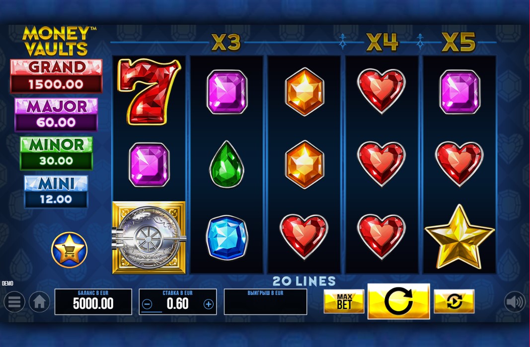 Money Vaults Slot Game