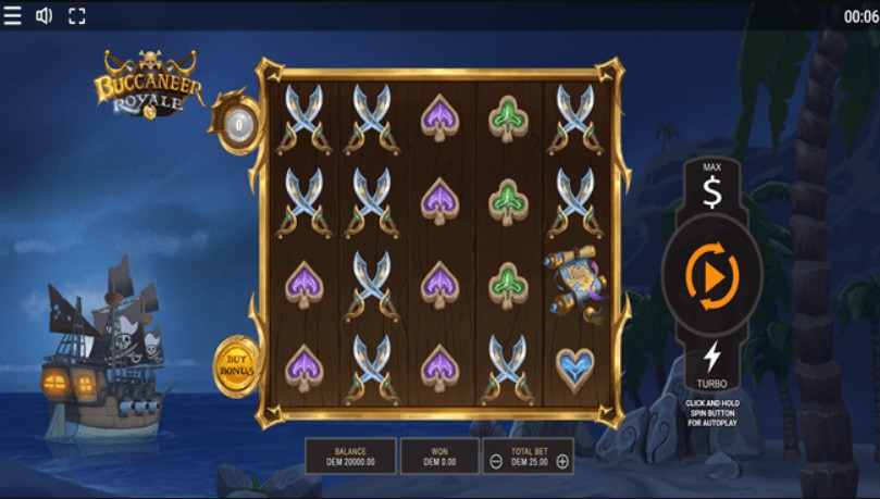 Buccaneer Royale Online Casino Slot Game