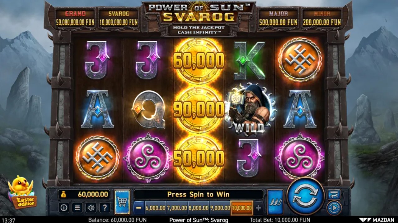 Power of Sun Svarog: Easter Edition Slot Game